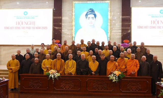 HỘI NGHI TỔNG KẾT CÔNG TÁC PHẬT SỰ CỦA BAN NGHI LỄ TRUNG ƯƠNG插图