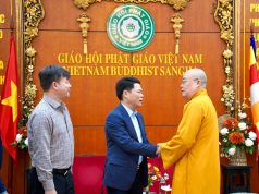 Lãnh đạo Cục An ninh Nội địa Bộ Công an thăm và làm việc tại trụ sở TƯ GHPGVN