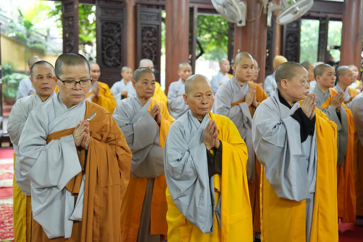 Hà Nội: Sơn môn Tổ đình Bồ Đề duy trì truyền thống họp mặt đầu xuân Bính Ngọ插图17