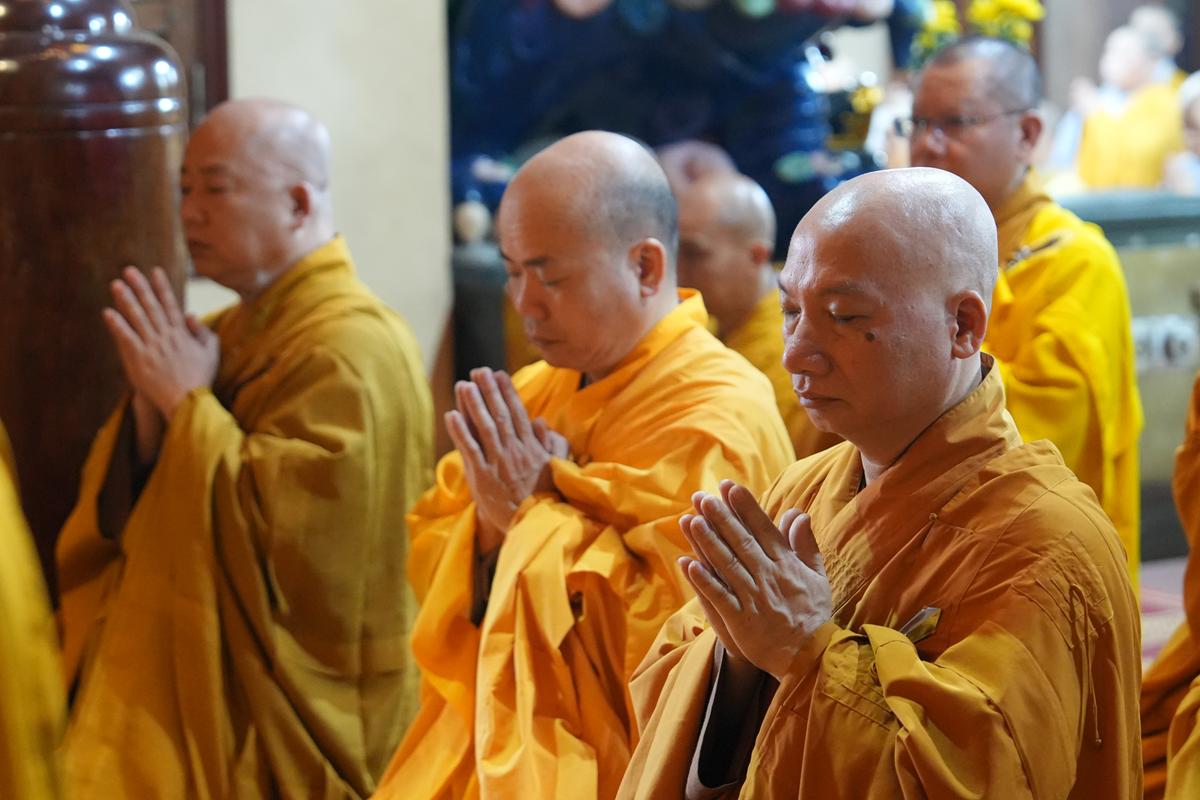 Hà Nội: Sơn môn Tổ đình Bồ Đề duy trì truyền thống họp mặt đầu xuân Bính Ngọ插图23