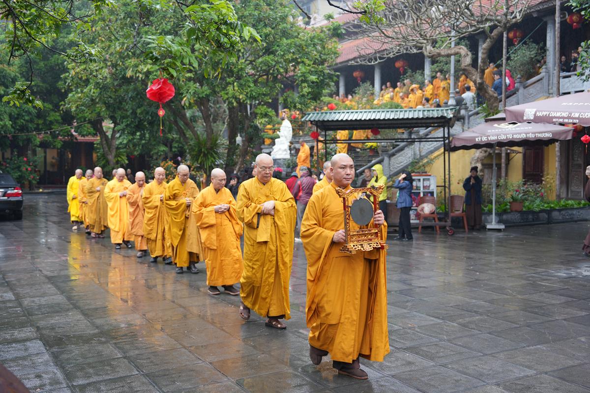 Hà Nội: Sơn môn Tổ đình Bồ Đề duy trì truyền thống họp mặt đầu xuân Bính Ngọ插图31