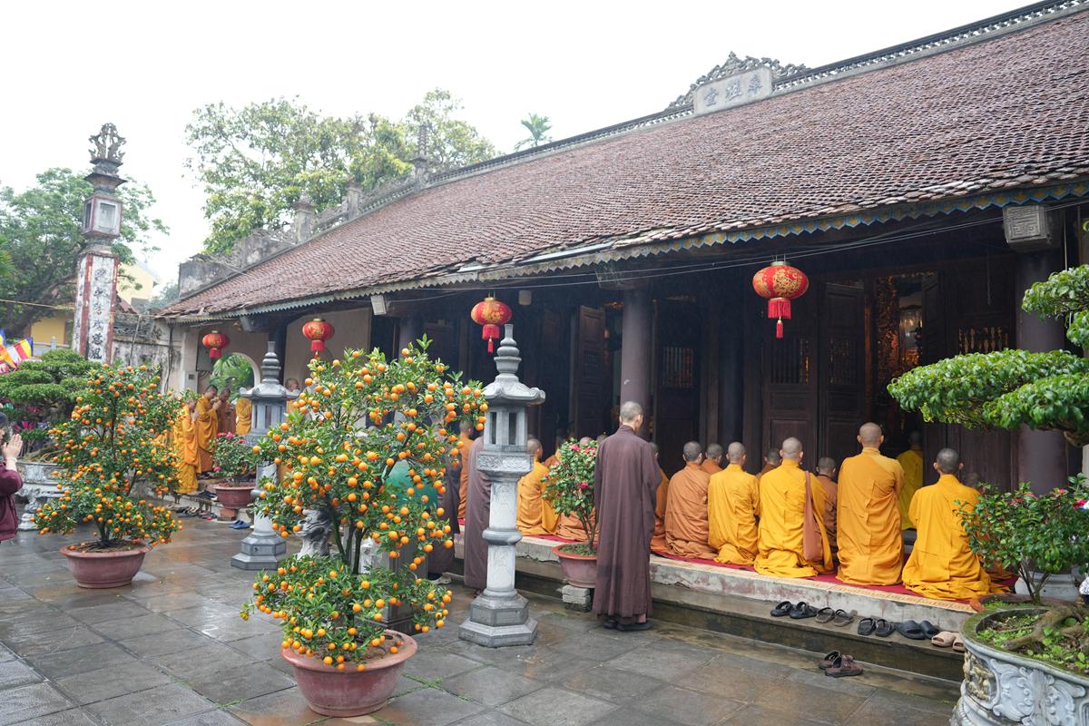 Hà Nội: Sơn môn Tổ đình Bồ Đề duy trì truyền thống họp mặt đầu xuân Bính Ngọ插图39