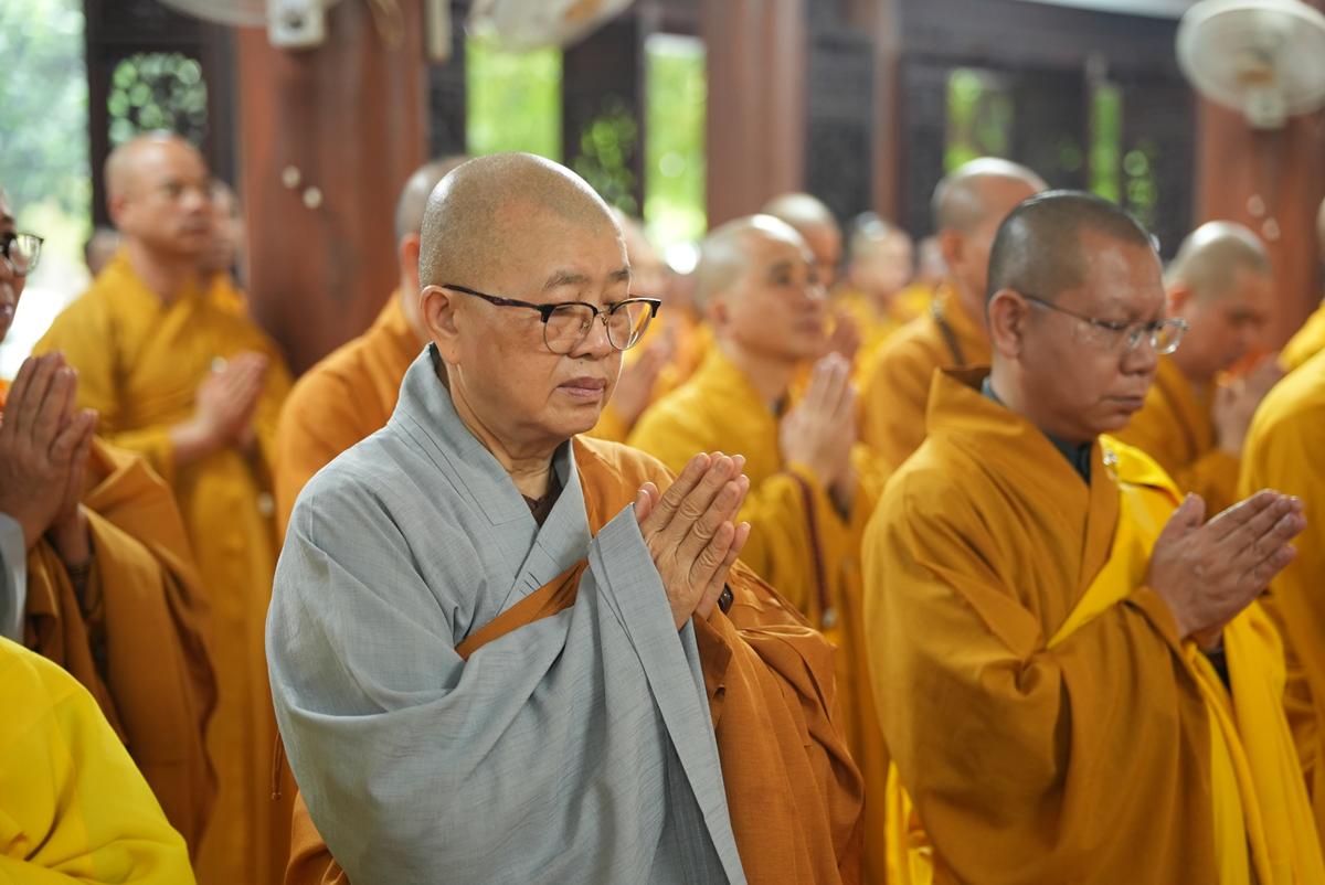 Hà Nội: Sơn môn Tổ đình Bồ Đề duy trì truyền thống họp mặt đầu xuân Bính Ngọ插图45