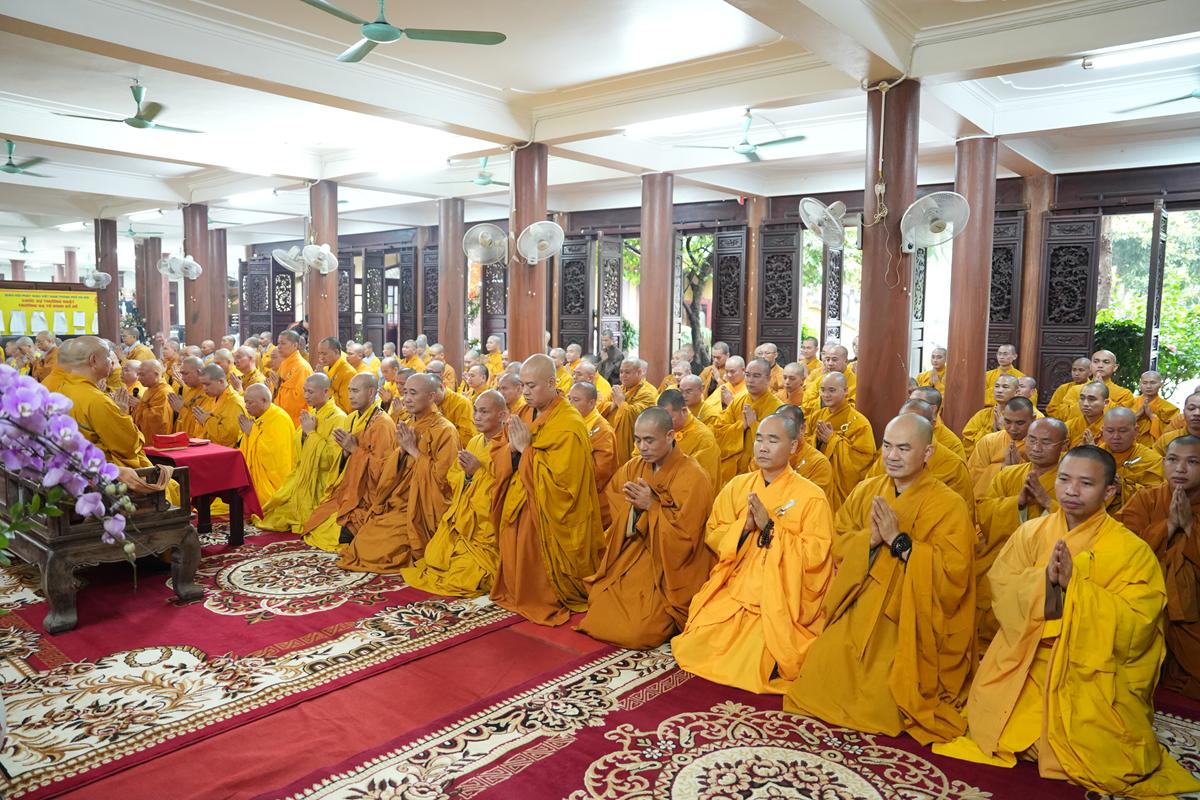 Hà Nội: Sơn môn Tổ đình Bồ Đề duy trì truyền thống họp mặt đầu xuân Bính Ngọ插图50