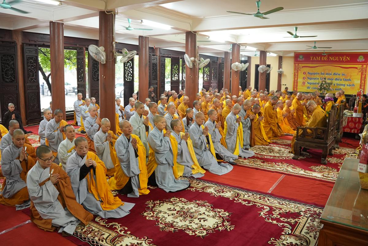 Hà Nội: Sơn môn Tổ đình Bồ Đề duy trì truyền thống họp mặt đầu xuân Bính Ngọ插图51