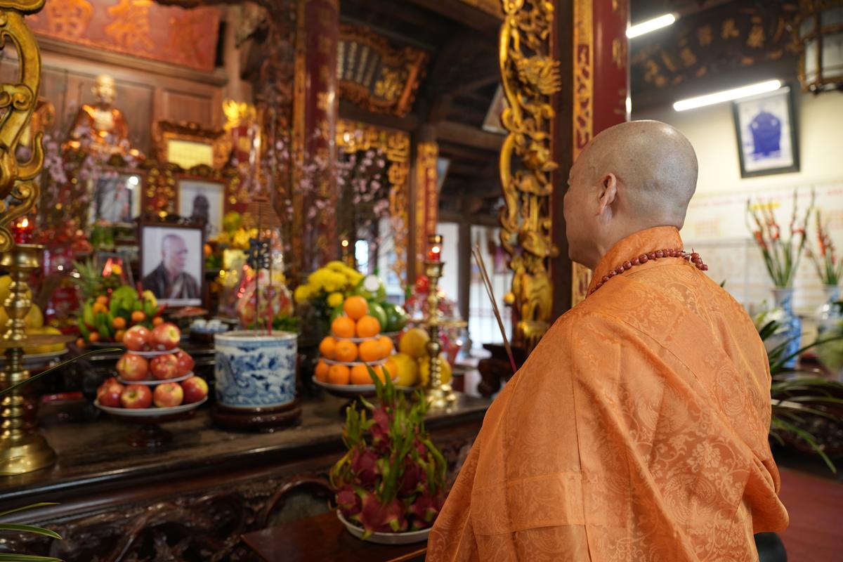 Đạo tràng Pháp Hoa trở về chùa Bằng lễ Phật, tri ân Hòa thượng Thích Bảo Nghiêm trong ngày đầu năm mới插图5