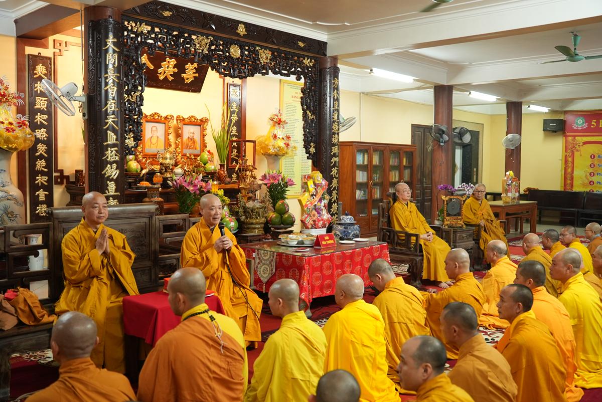 Hà Nội: Sơn môn Tổ đình Bồ Đề duy trì truyền thống họp mặt đầu xuân Bính Ngọ插图66