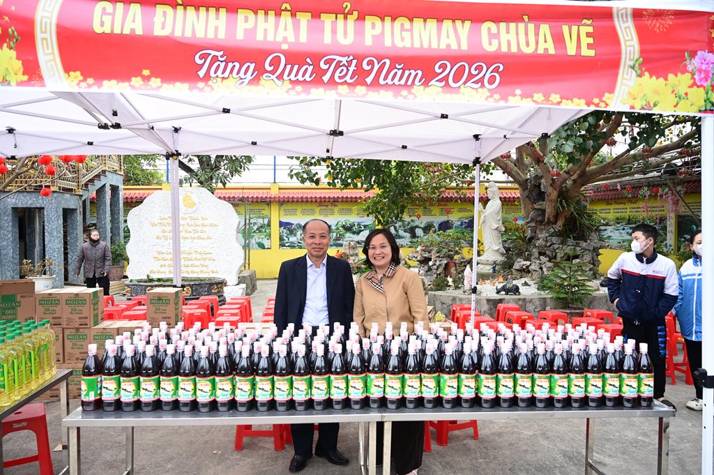 Hải Phòng: Ấm áp, nhộn nhịp phiên “Chợ Tết 0 đồng” tại chùa Kim Quang (Lũng Đông)插图24