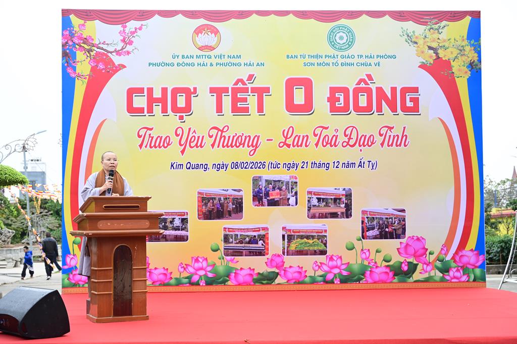 Hải Phòng: Ấm áp, nhộn nhịp phiên “Chợ Tết 0 đồng” tại chùa Kim Quang (Lũng Đông)插图27