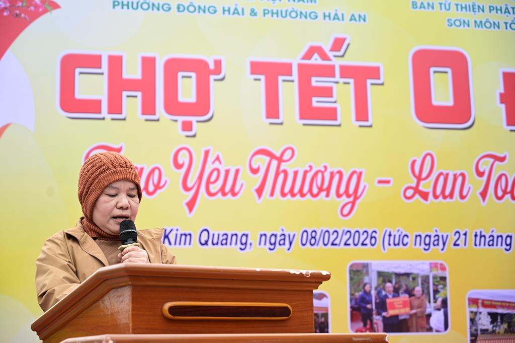 Hải Phòng: Ấm áp, nhộn nhịp phiên “Chợ Tết 0 đồng” tại chùa Kim Quang (Lũng Đông)插图4