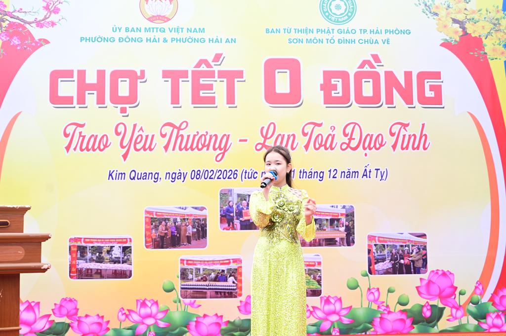 Hải Phòng: Ấm áp, nhộn nhịp phiên “Chợ Tết 0 đồng” tại chùa Kim Quang (Lũng Đông)插图40