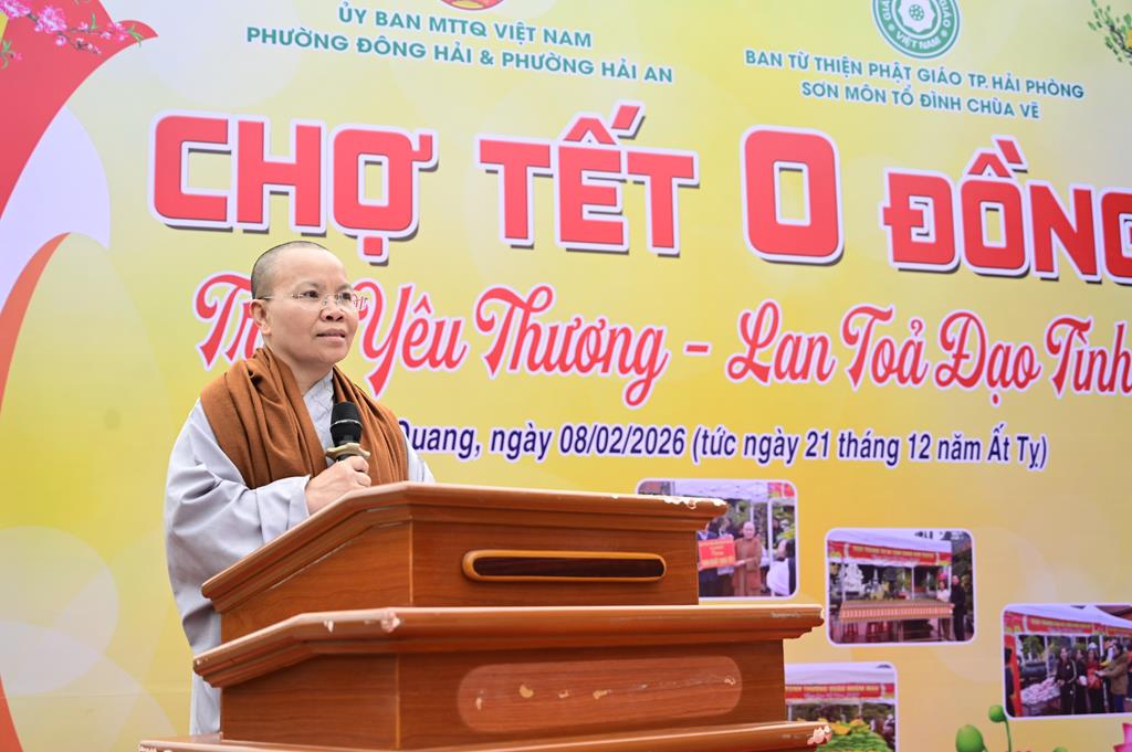 Hải Phòng: Ấm áp, nhộn nhịp phiên “Chợ Tết 0 đồng” tại chùa Kim Quang (Lũng Đông)插图45