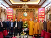 Ban Tuyên giáo và Dân vận Trung ương chúc Tết xuân Bính Ngọ Giáo hội Phật giáo Việt Nam