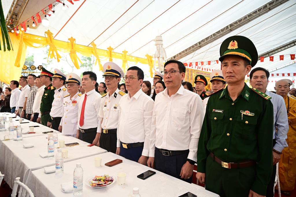 Hải Phòng: Khai mạc Đại lễ cầu siêu, tưởng niệm anh linh các Anh hùng Liệt sĩ tại Bến Tàu Không Số K15插图54