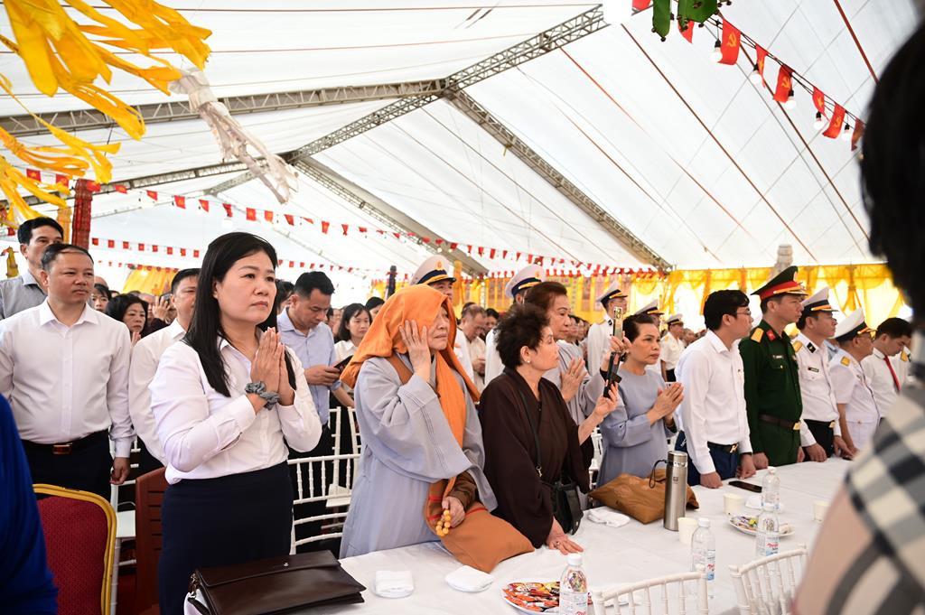 Hải Phòng: Khai mạc Đại lễ cầu siêu, tưởng niệm anh linh các Anh hùng Liệt sĩ tại Bến Tàu Không Số K15插图79