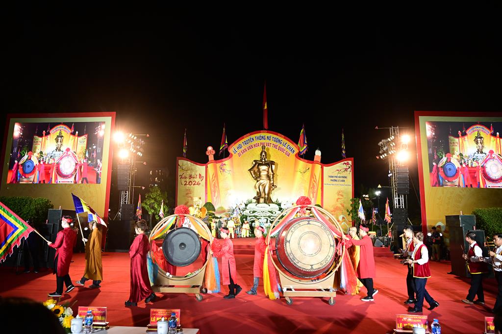 Hải Phòng: Phật giáo phường Lê Chân tham dự Lễ khai mạc lễ hội truyền thống Nữ tướng Lê Chân năm 2026插图60
