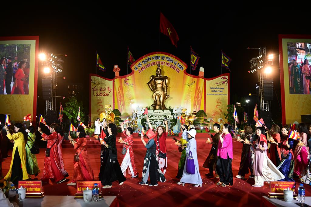 Hải Phòng: Phật giáo phường Lê Chân tham dự Lễ khai mạc lễ hội truyền thống Nữ tướng Lê Chân năm 2026插图66