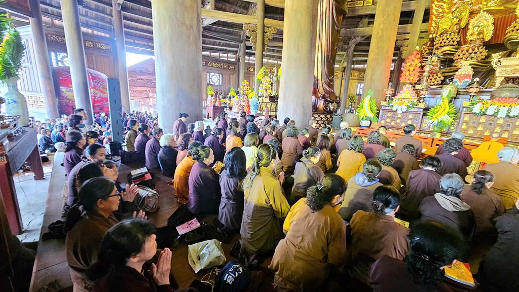 Hải Phòng: Đông đảo Phật tử tham dự khóa lễ Thượng nguyên và Húy kỵ chư Tổ Sư tại chùa Đạo Nguyên插图10