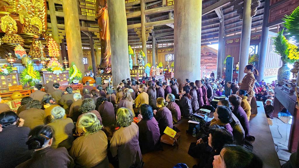 Hải Phòng: Đông đảo Phật tử tham dự khóa lễ Thượng nguyên và Húy kỵ chư Tổ Sư tại chùa Đạo Nguyên插图6