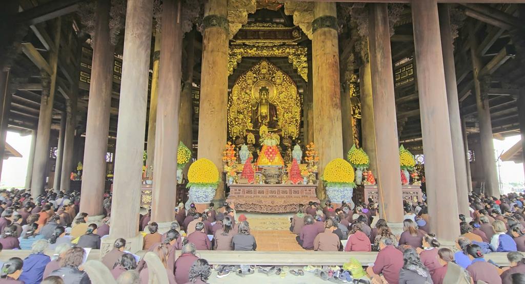 Hải Phòng: Đông đảo Phật tử tham dự khóa lễ Thượng nguyên và Húy kỵ chư Tổ Sư tại chùa Đạo Nguyên插图8