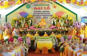 Lâm Đồng: Trang nghiêm lễ dâng hương tưởng niệm Đức Thánh Tổ Ni Đại Ái Đạo tại chùa Phước Huệ