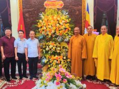 Ninh Bình: Lãnh đạo Ban Tuyên giáo và Dân vận Trung ương thăm, chúc mừng Đại lễ Phật đản tại Trung tâm Phật giáo Trúc Lâm Thiên Trường