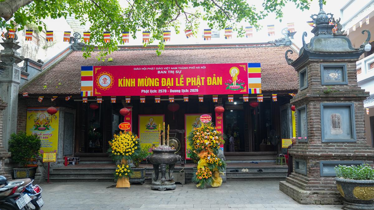 Chủ tịch UBND TP. Hà Nội Vũ Đại Thắng thăm, chúc mừng Đại lễ Phật đản tới chư Tôn đức BTS Phật giáo thủ đô插图1