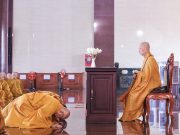 Đức Pháp chủ chứng minh Lễ Kiết giới An cư PL.2570 tại Học viện PGVN TP.HCM