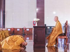 Đức Pháp chủ chứng minh Lễ Kiết giới An cư PL.2570 tại Học viện PGVN TP.HCM