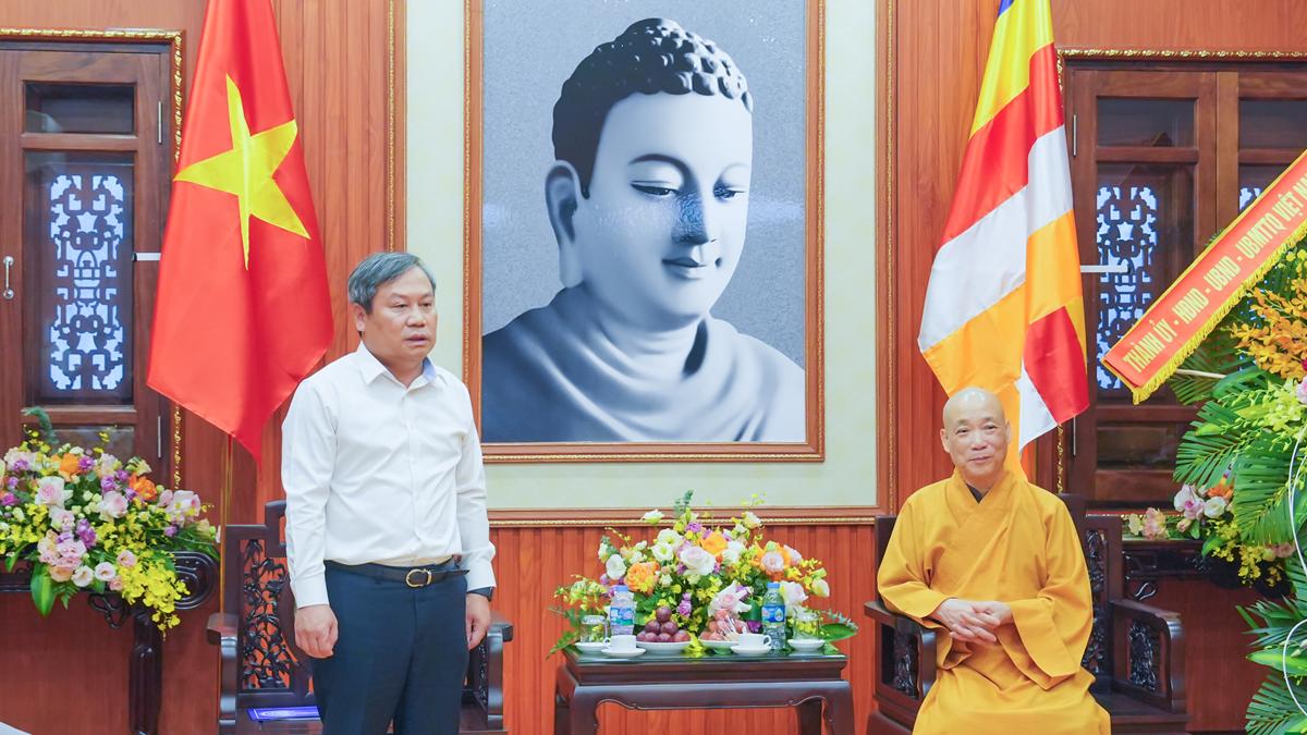 Chủ tịch UBND TP. Hà Nội Vũ Đại Thắng thăm, chúc mừng Đại lễ Phật đản tới chư Tôn đức BTS Phật giáo thủ đô插图9