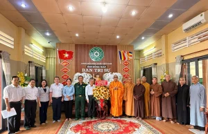 Đồng Tháp: Lãnh đạo Tỉnh ủy thăm, chúc mừng Đại lễ Phật đản Phật lịch 2570