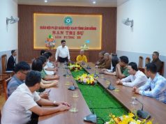 Lãnh đạo tỉnh Lâm Đồng và Phường Bắc Gia Nghĩa chúc mừng Đại lễ Phật đản PL. 2570 tại Văn phòng III