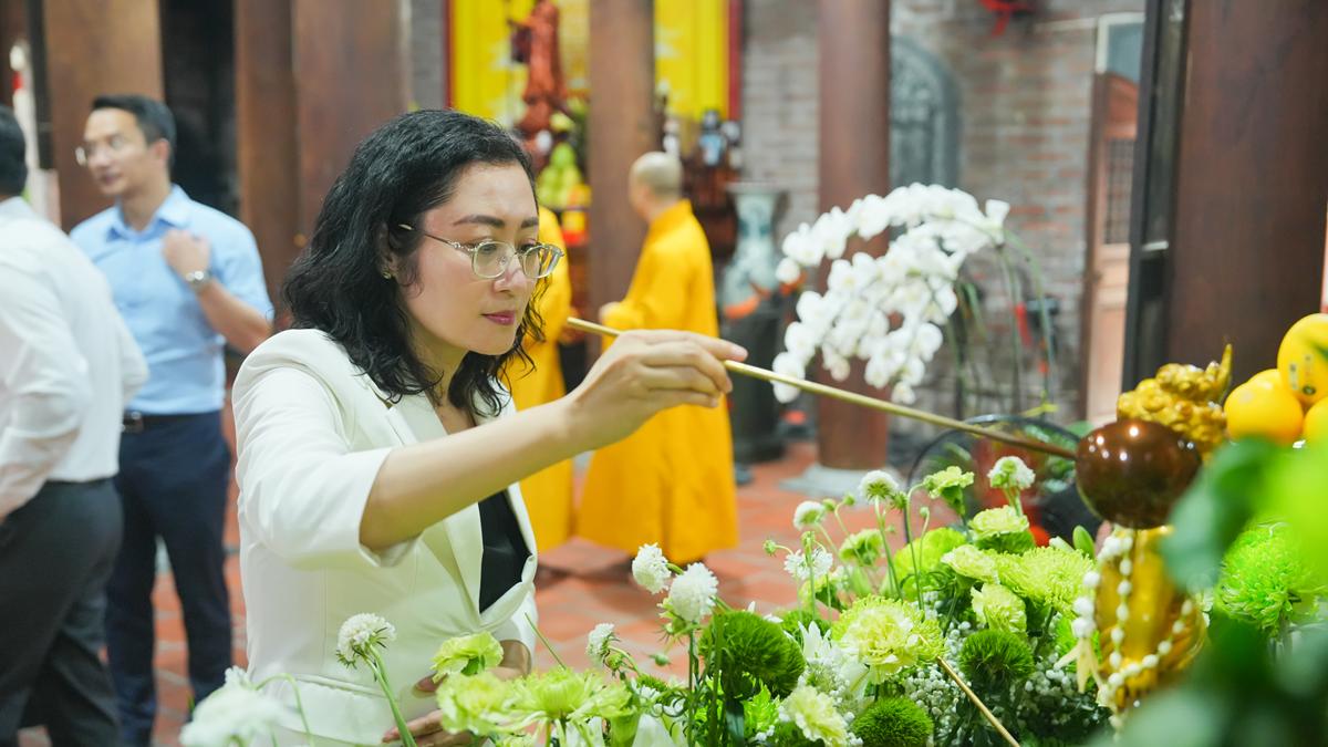 Chủ tịch UBND TP. Hà Nội Vũ Đại Thắng thăm, chúc mừng Đại lễ Phật đản tới chư Tôn đức BTS Phật giáo thủ đô插图31