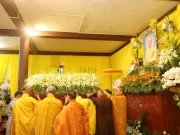 Lễ nhập kim quan Hòa thượng Thích Phước Minh tại chùa Long Hoa
