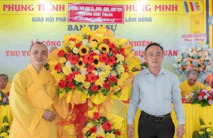 Lâm Đồng: Trang nghiêm lễ bổ nhiệm trụ trì chùa Bửu Quang, phường Bình Thuận
