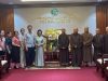 Lãnh đạo phường Hòa Hưng thăm, chúc mừng Đại lễ Phật đản PL.2570