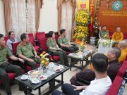 Hà Nội: Lãnh đạo Công an Thành phố chúc mừng Trung ương GHPGVN nhân dịp Đại lễ Phật đản PL.2570