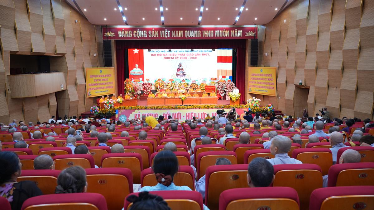 Hòa thượng Thích Quảng Tùng tái đắc cử Trưởng BTS GHPGVN thành phố Hải Phòng nhiệm kỳ 2026 – 2031插图111
