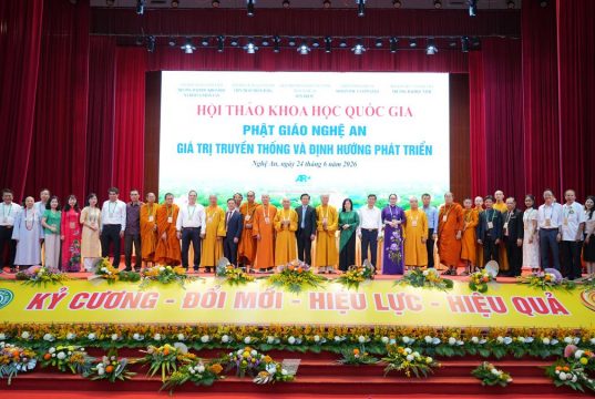 Hơn 80 bài tham luận quy tụ tại Hội thảo “Phật giáo Nghệ An: Giá trị truyền thống và định hướng phát triển”