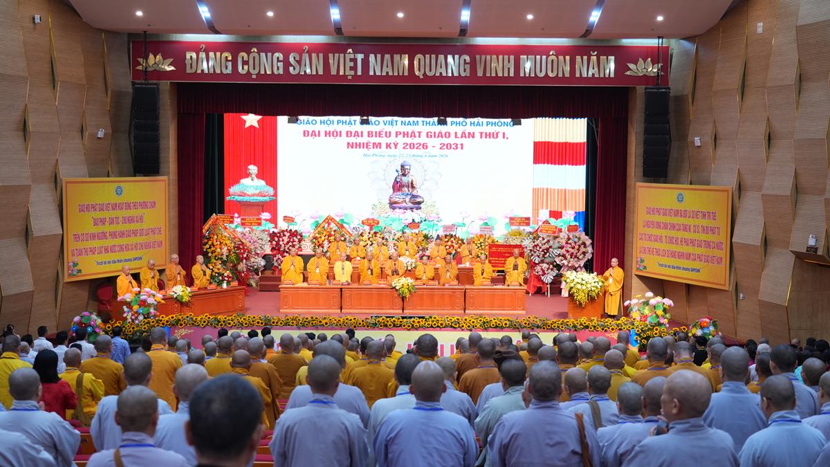 Hòa thượng Thích Quảng Tùng tái đắc cử Trưởng BTS GHPGVN thành phố Hải Phòng nhiệm kỳ 2026 – 2031插图117