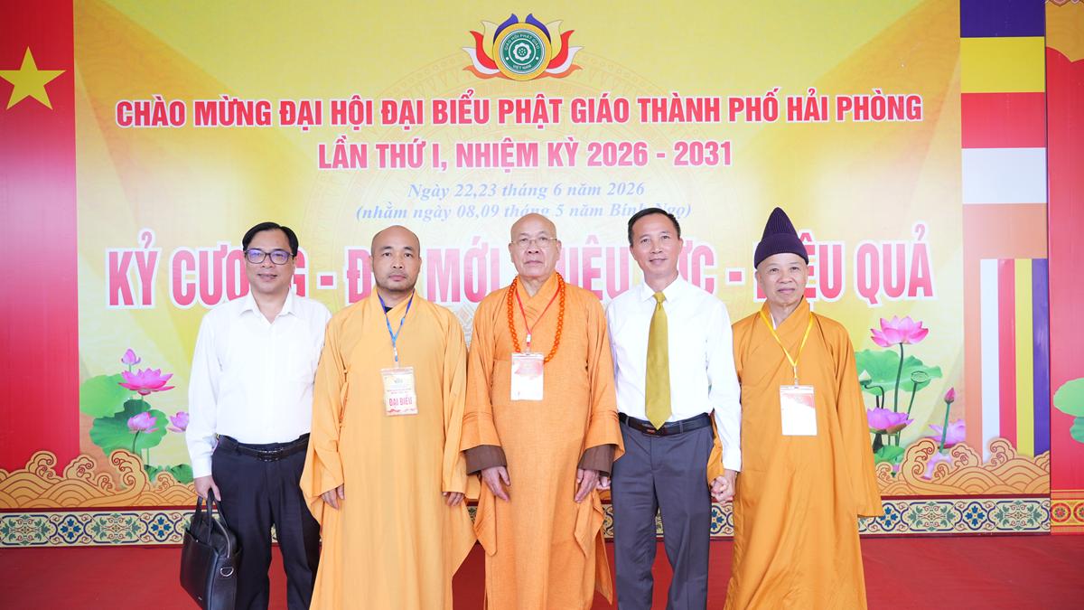Hòa thượng Thích Quảng Tùng tái đắc cử Trưởng BTS GHPGVN thành phố Hải Phòng nhiệm kỳ 2026 – 2031插图118