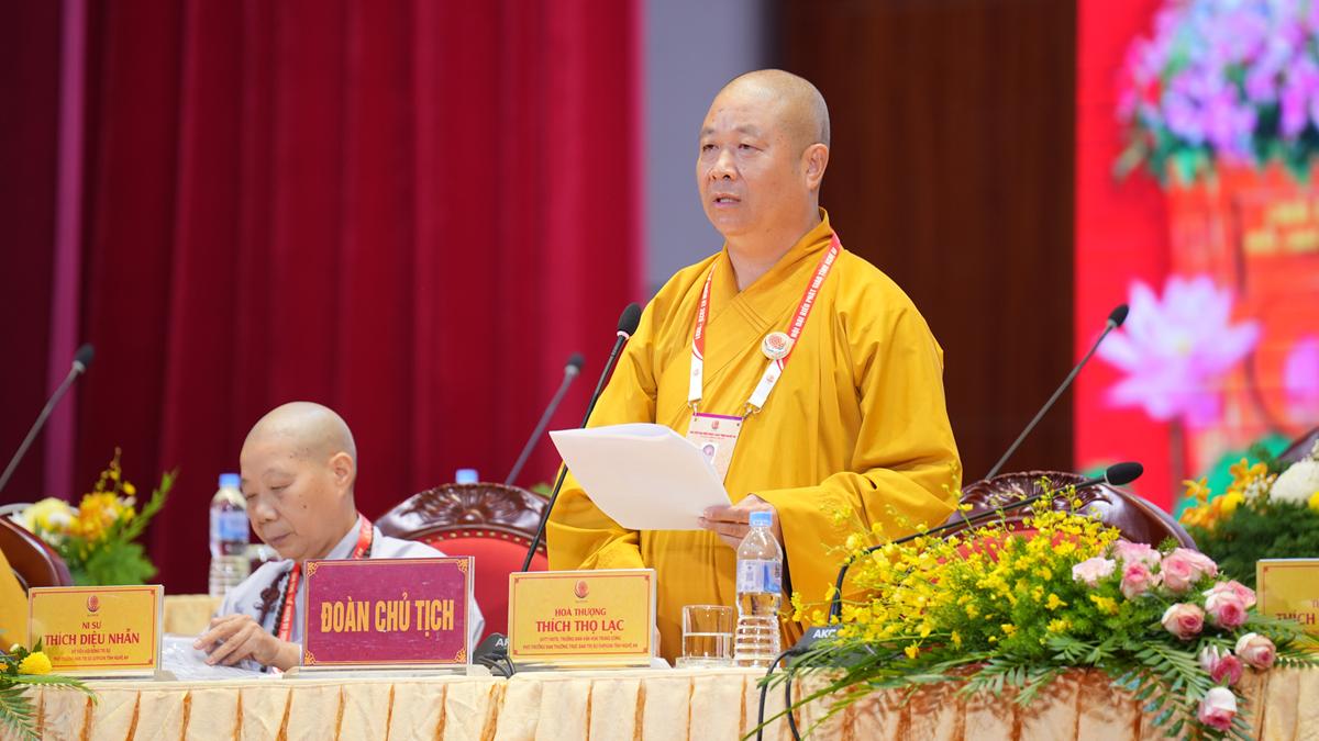 Ngày làm việc thứ nhất của Đại hội đại biểu Phật giáo tỉnh Nghệ An lần thứ IV, nhiệm kỳ 2026 – 2031插图12