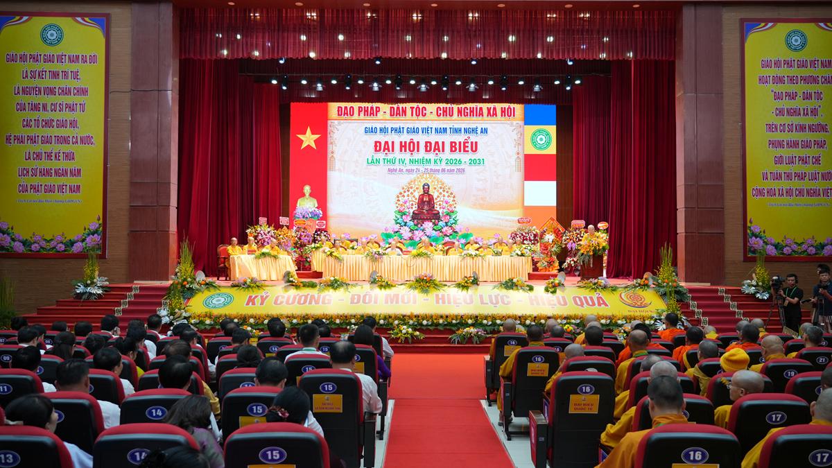 HT.Thích Thọ Lạc được suy cử làm tân Trưởng BTS GHPGVN tỉnh Nghệ An nhiệm kỳ 2026 – 2031插图13