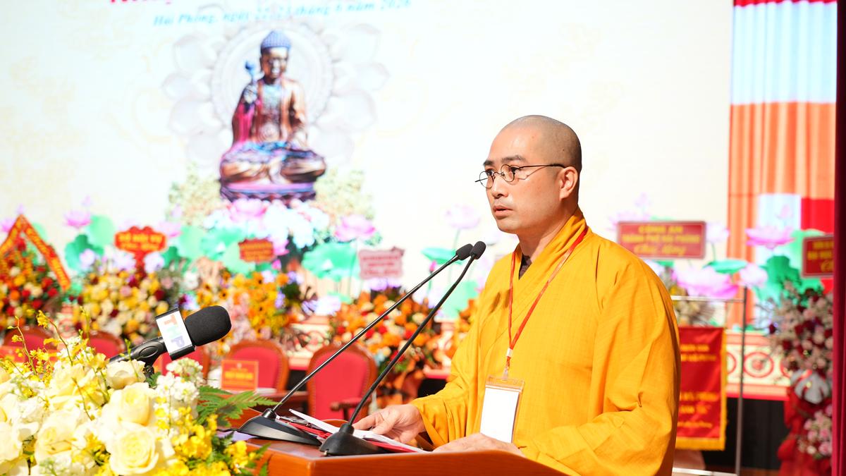 Hòa thượng Thích Quảng Tùng tái đắc cử Trưởng BTS GHPGVN thành phố Hải Phòng nhiệm kỳ 2026 – 2031插图24