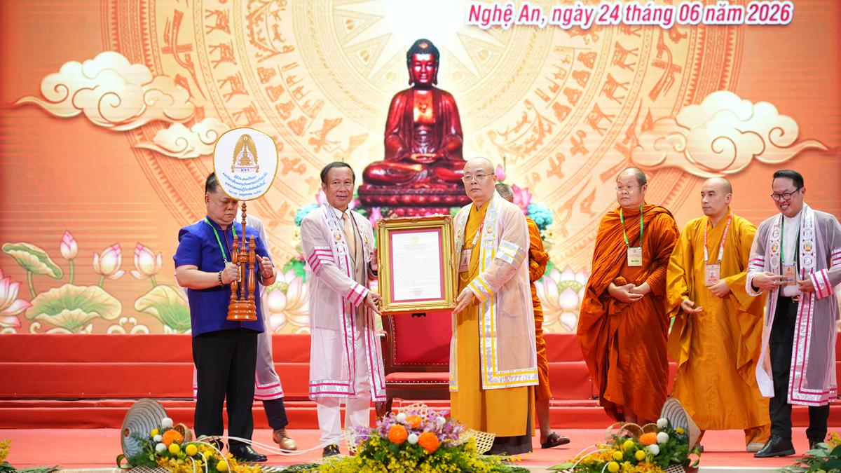 Lễ kỷ niệm 45 năm thành lập GHPGVN và 15 năm thành lập GHPGVN tỉnh Nghệ An插图29