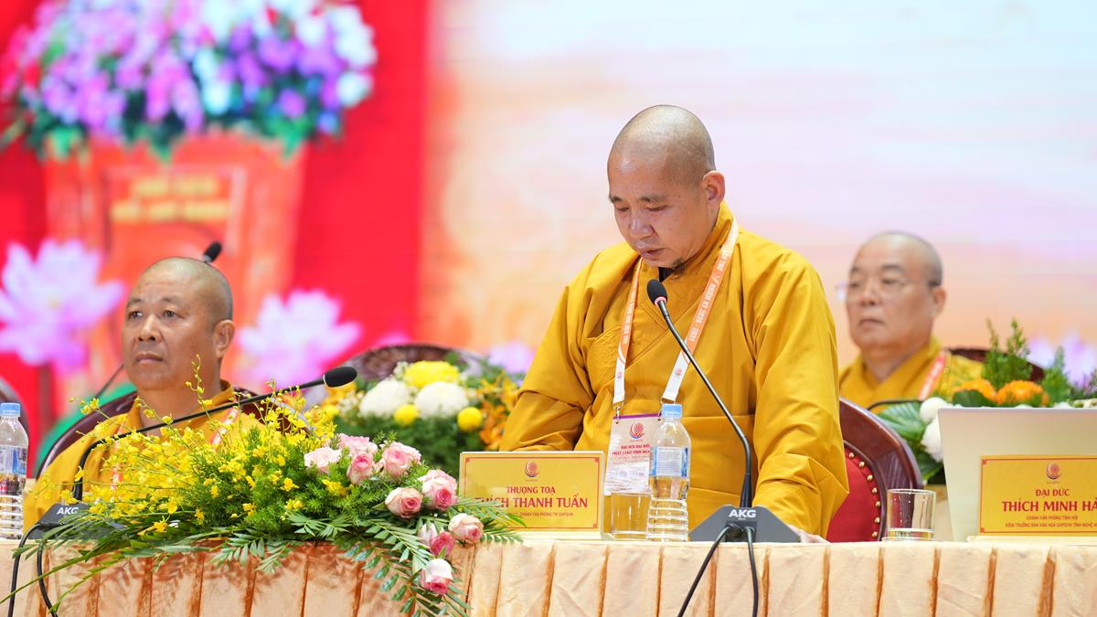 Ngày làm việc thứ nhất của Đại hội đại biểu Phật giáo tỉnh Nghệ An lần thứ IV, nhiệm kỳ 2026 – 2031插图43