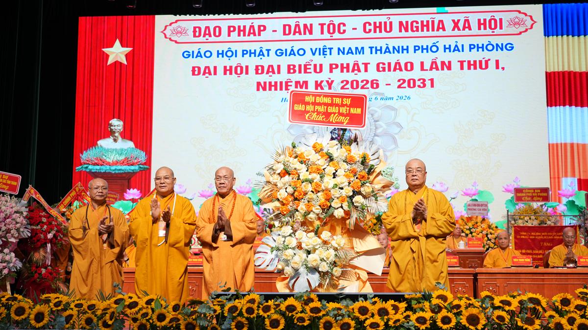 Hòa thượng Thích Quảng Tùng tái đắc cử Trưởng BTS GHPGVN thành phố Hải Phòng nhiệm kỳ 2026 – 2031插图41