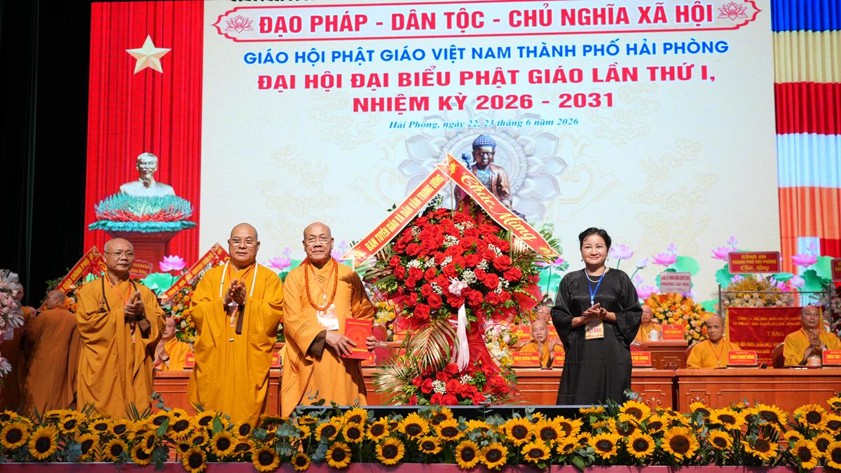 Hòa thượng Thích Quảng Tùng tái đắc cử Trưởng BTS GHPGVN thành phố Hải Phòng nhiệm kỳ 2026 – 2031插图42