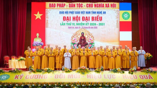 HT.Thích Thọ Lạc được suy cử làm tân Trưởng BTS GHPGVN tỉnh Nghệ An nhiệm kỳ 2026 – 2031插图