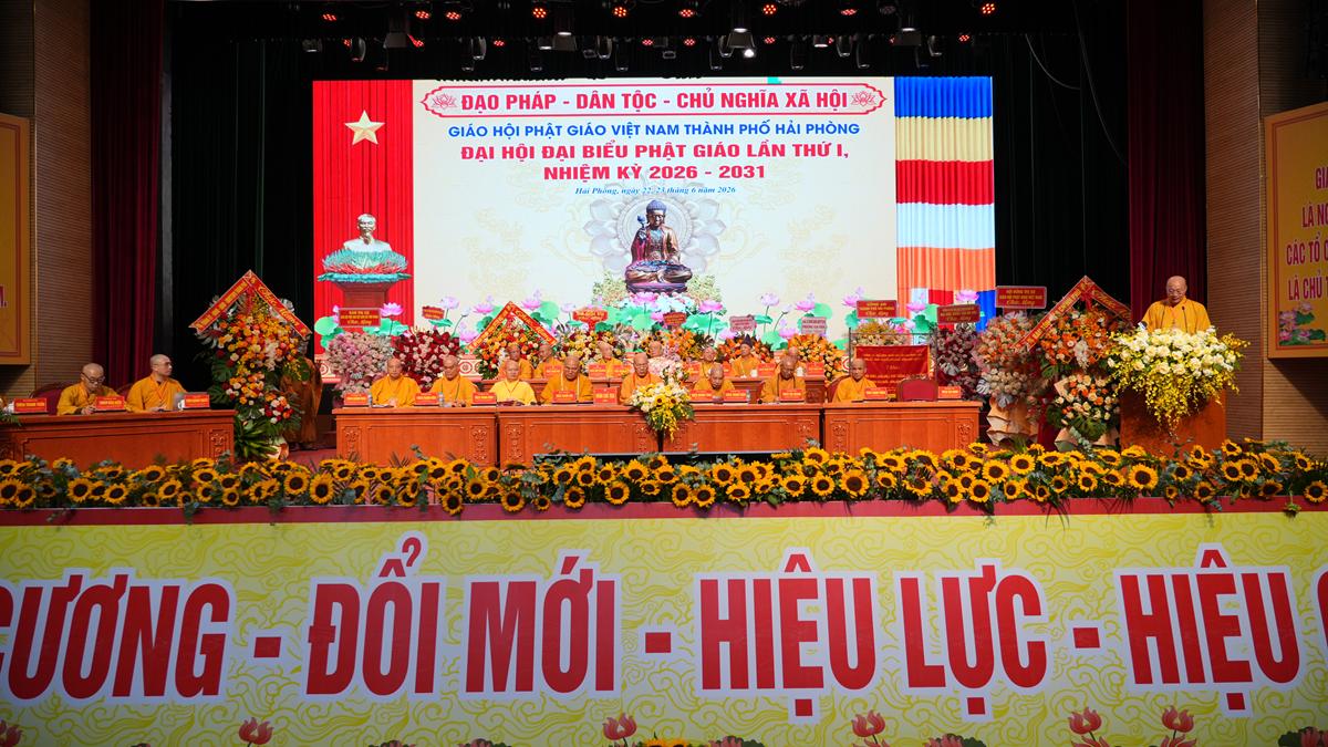 Hòa thượng Thích Quảng Tùng tái đắc cử Trưởng BTS GHPGVN thành phố Hải Phòng nhiệm kỳ 2026 – 2031插图46
